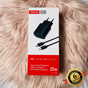 Tranyoo 25W Super Fast Charging KIT Type-c to Type-c